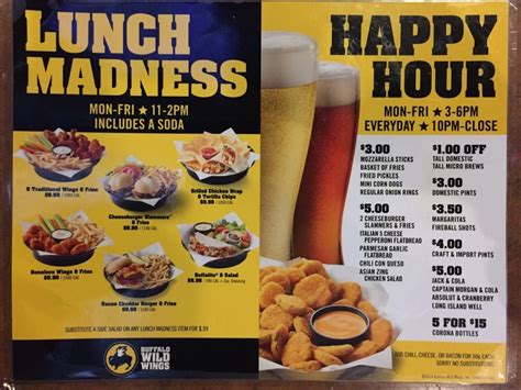 Enhance this page. . Buffalo wild wings hours